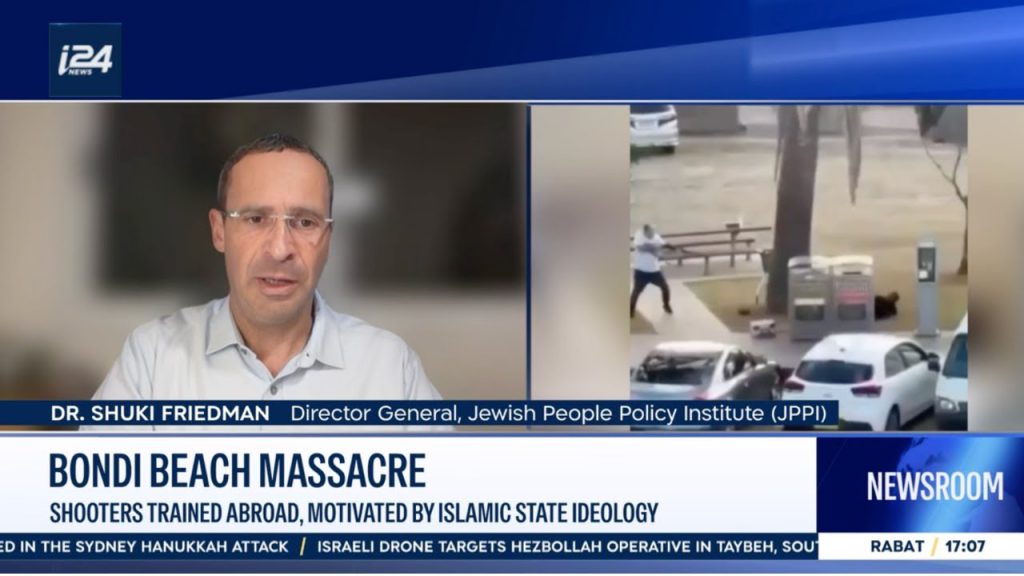 Bondi Beach Terror Attack: Dr. Shuki Friedman on i24 News