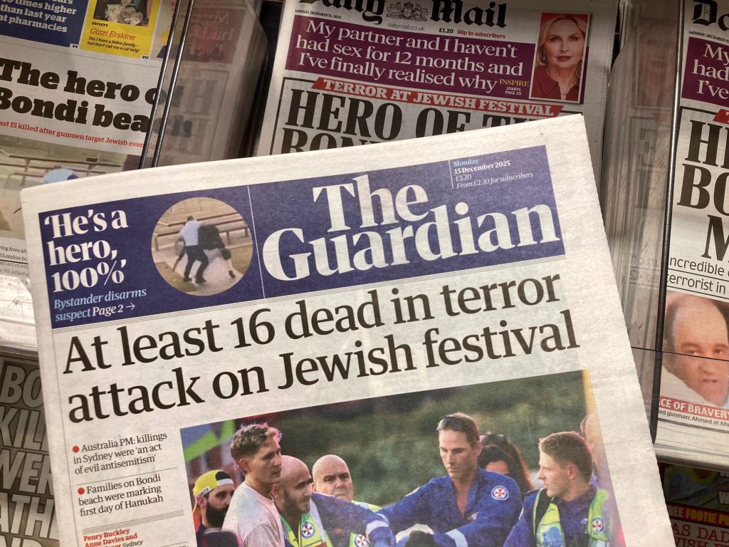 Bondi Beach shooting is a sign Israel must throw itself into fighting antisemitism